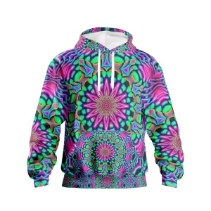 SEAFOAM SERENITY | IMRAN | Men's Pullover Hoodies