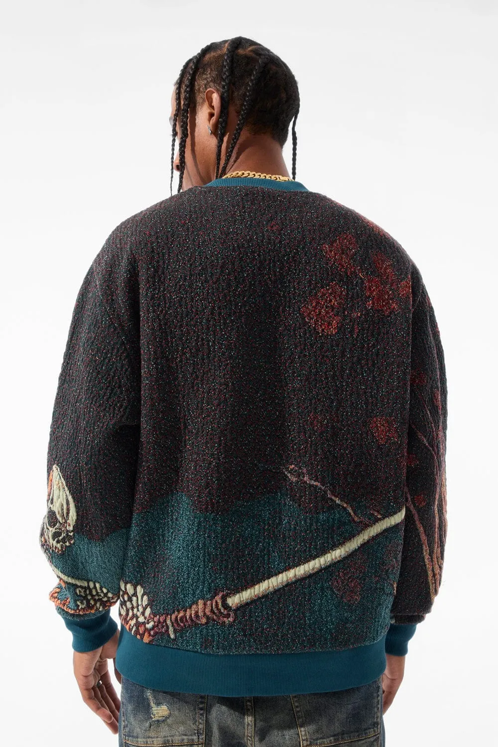 Silk Road Crewneck Sweater (Skulletal)