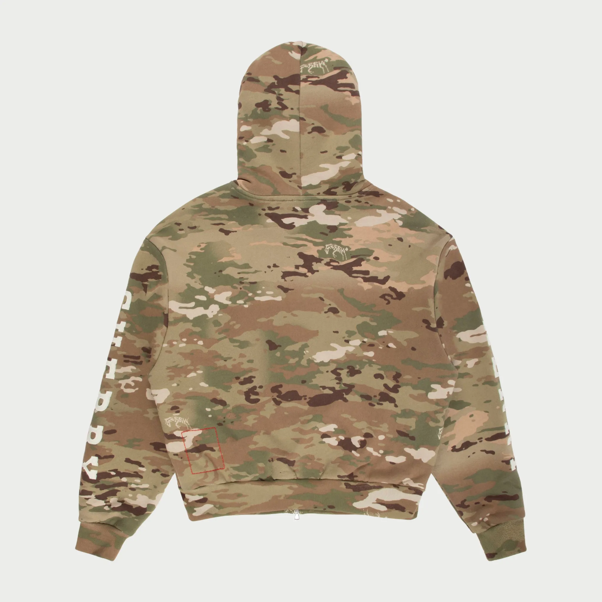 Thermal Zip-Up Hoodie (Camo)