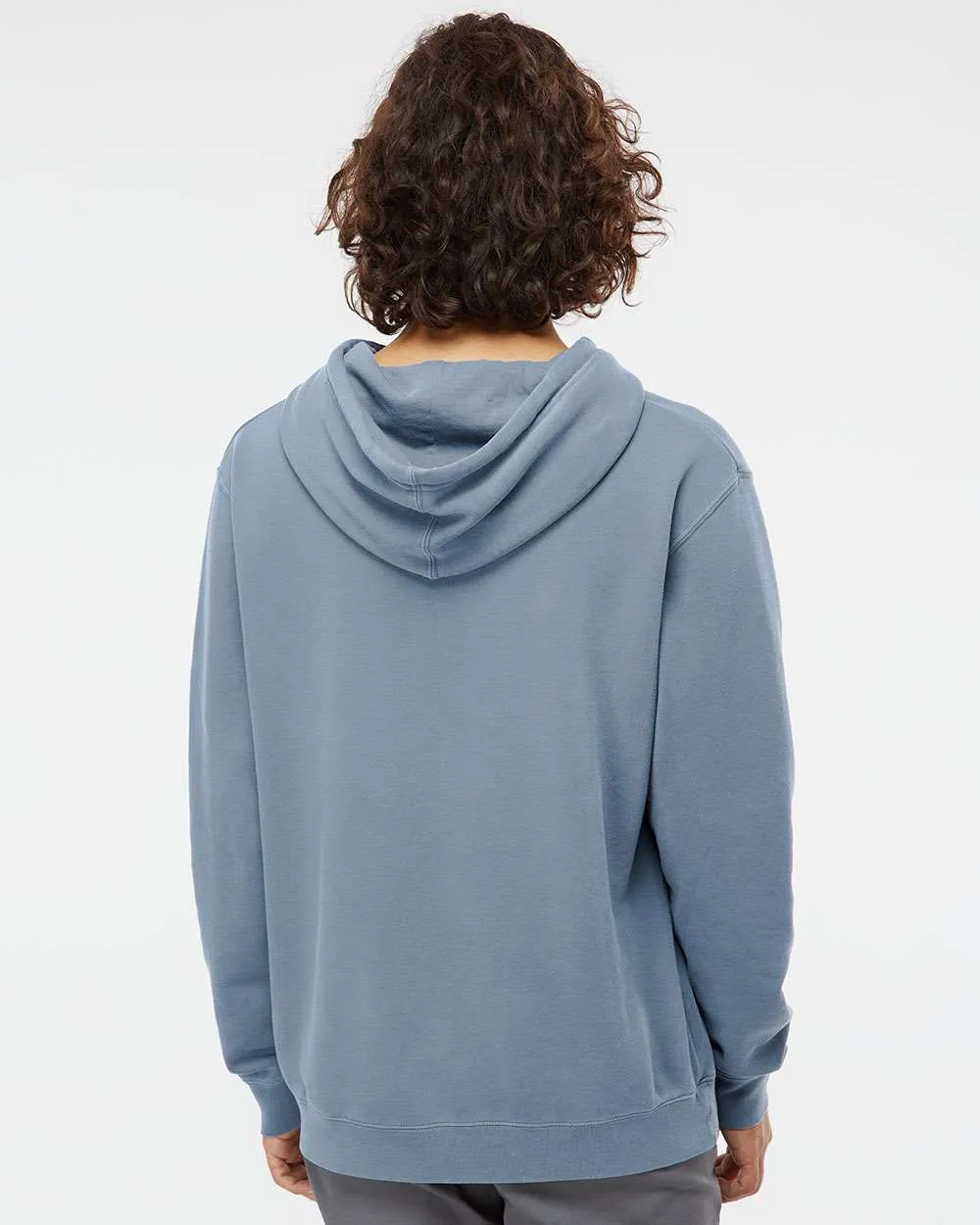 Unisex Midweight Pigment Dyed Hooded Pullover