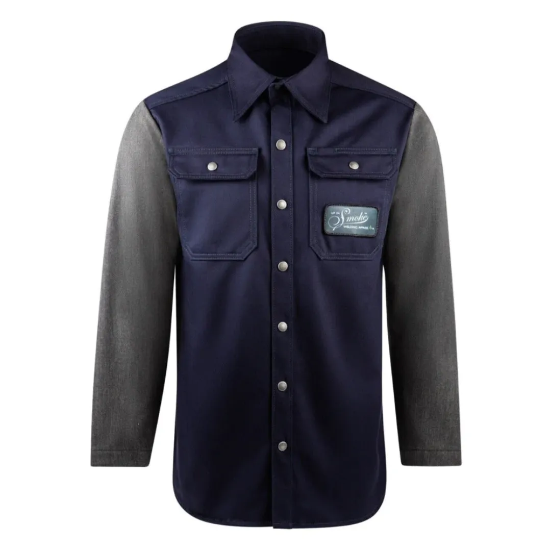 Up In Smoke NOVUS APEX FR Welding Shirt - Navy 2XL & 4XL Only