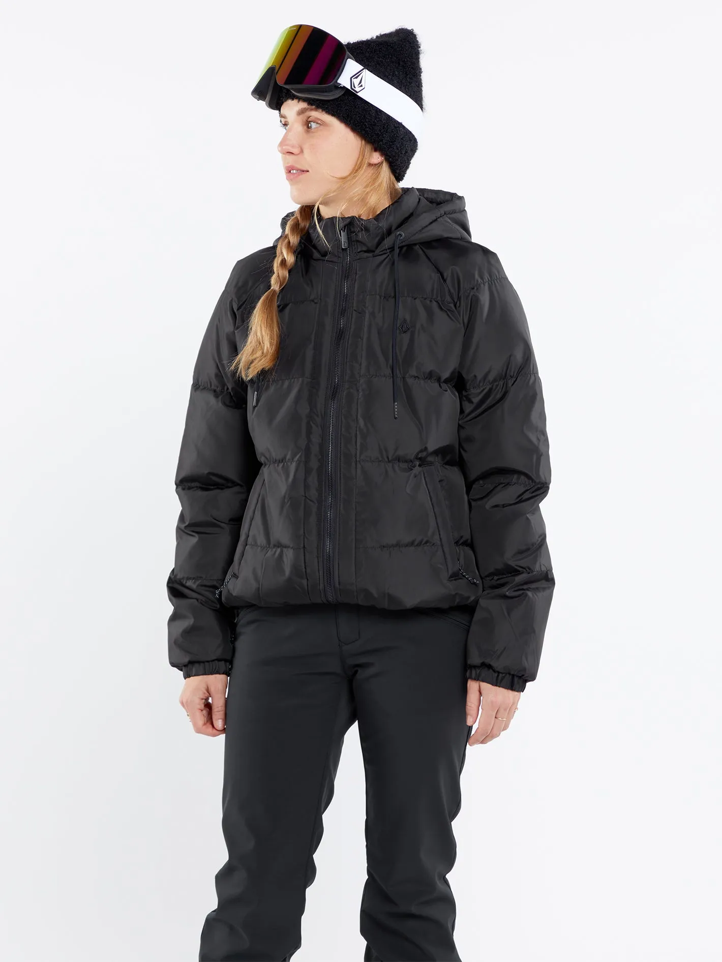 Womens Ithan Puff Jacket - Black