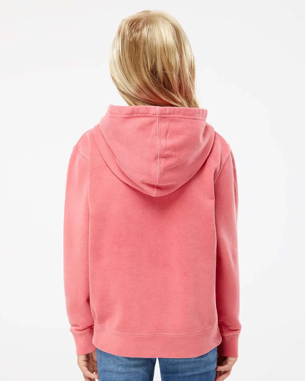 Youth Midweight Pigment Dyed Hooded Pullover