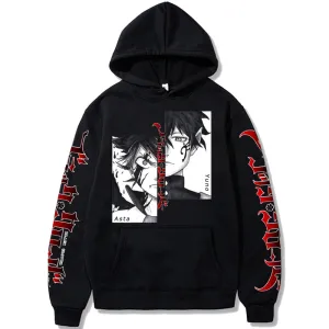 Yuno X Asta Hoodie Black Clover (Colors Available)